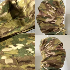 Прикольная шапка: Баф та шапка Мультікам фліс